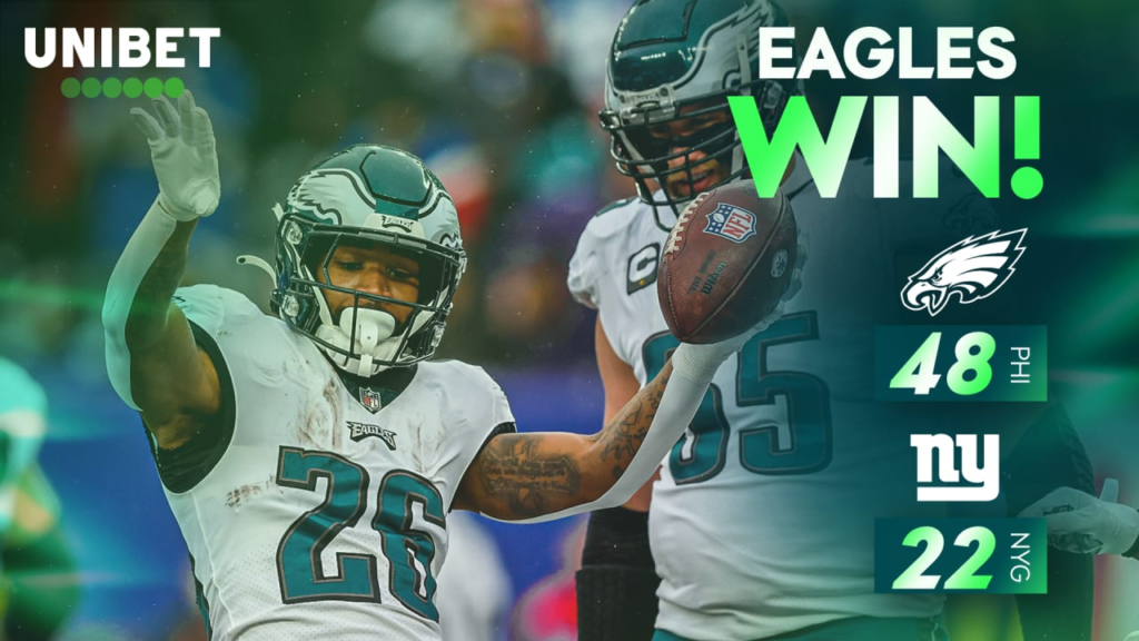 philadelphia eagles vs new york giants match player stats