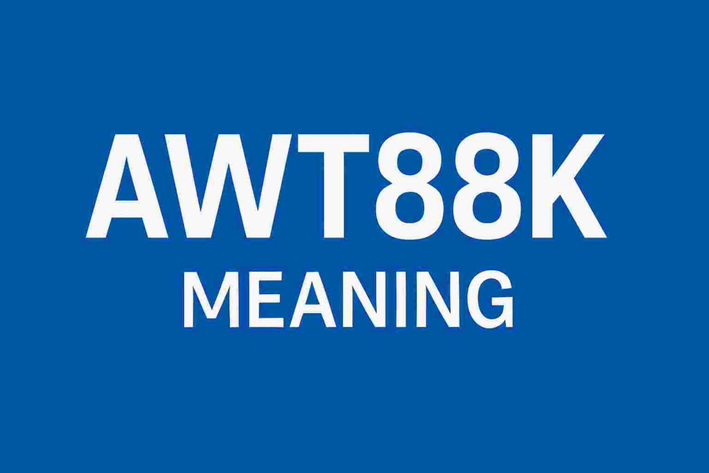 AWT88K Meaning