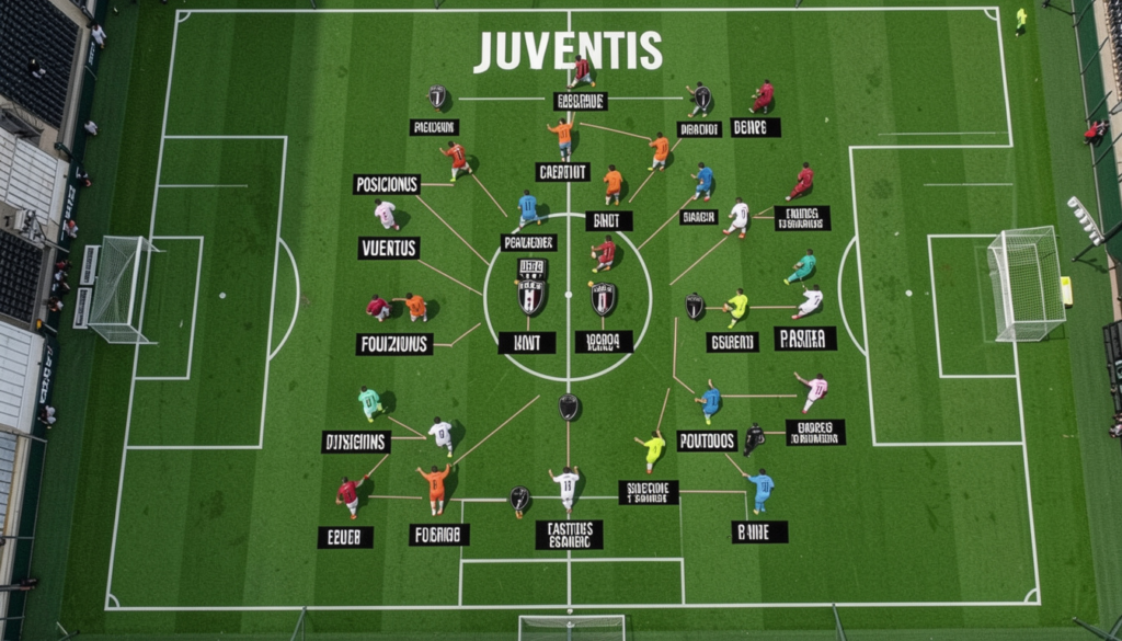 Posiciones de Juventus