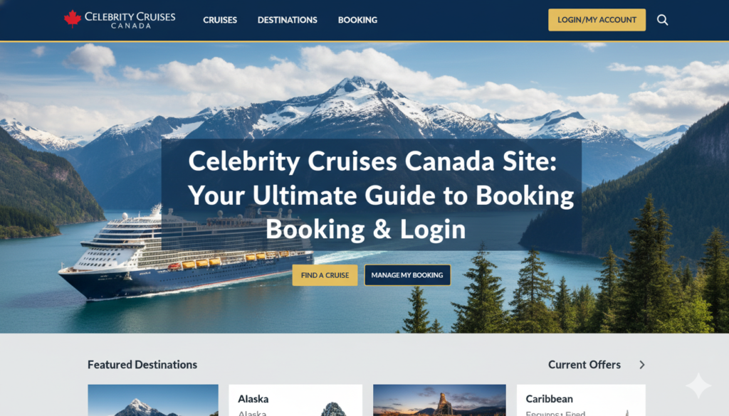celebrity cruises canada site